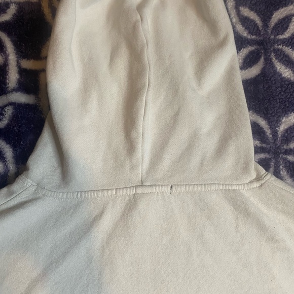 Women's Cream Hoodie Sweater - Picture 6 of 6